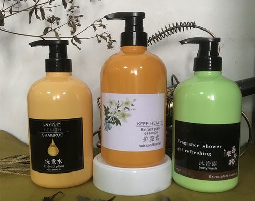 高档洗发水瓶子500ml 沐浴露瓶750ml pet套装塑料扁瓶 免洗手液瓶