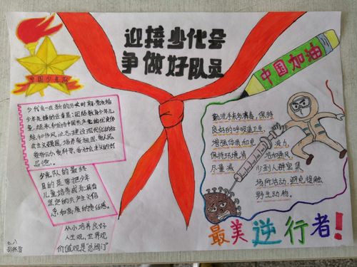 "迎接少代会,争做好队员"主题队日——育才中学优秀手抄报展
