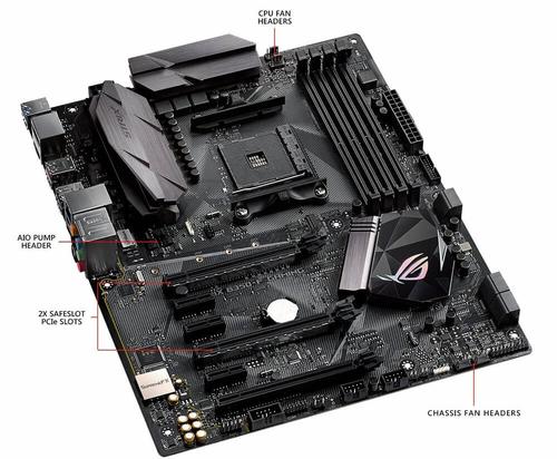 asus rog strix b350-f gaming motherboard