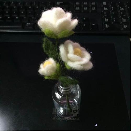 清明应景小白花-手工客官网