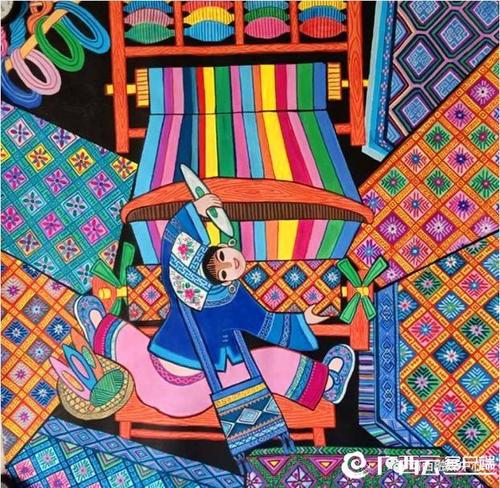 百色壮族农民画13幅优秀作品入选"决胜全面小康"第二