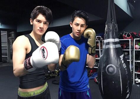 马维希拳击训练照被赞全能运动健将