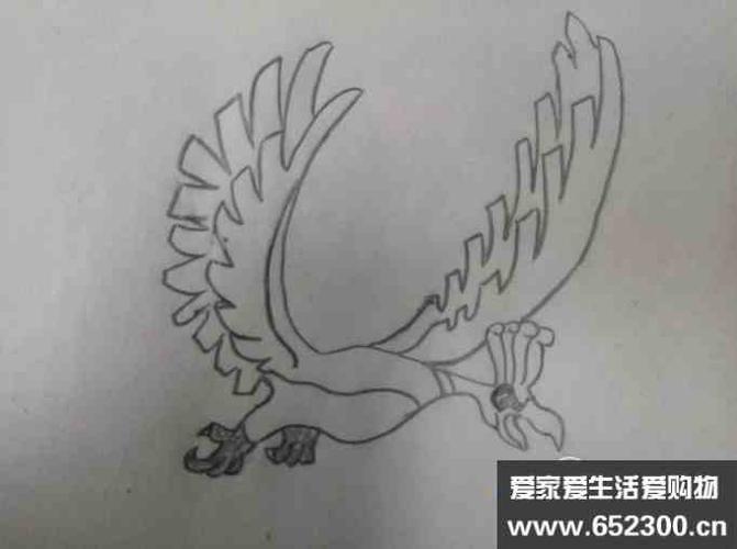 简笔画《宠物小精灵》之凤王