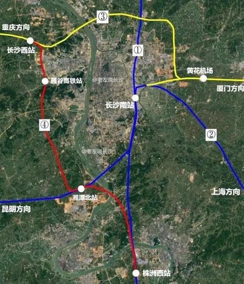 长赣高铁确定接入长沙南站,"株潭联络线"暂时无望!