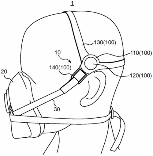 用于佩戴呼吸器面罩的头带部件和包括所述头带部件的头架制造技术
