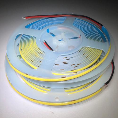 cob双色温灯带灯条窄板5mmcob灯带彩色rgb12v灯带320灯384灯528灯