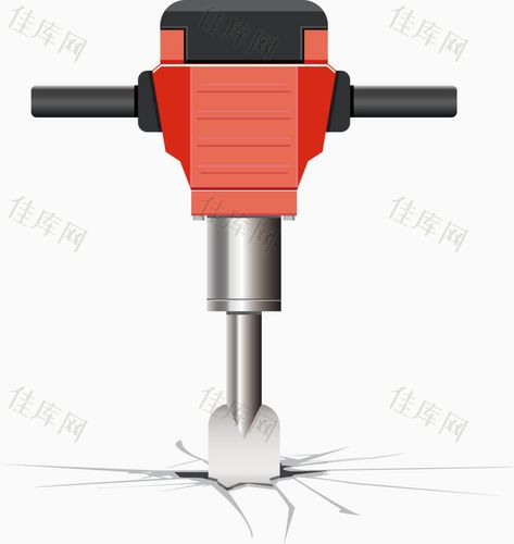 冲击钻png矢量素材