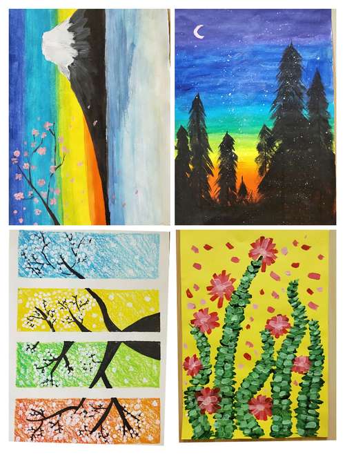 以绘画性游戏为载体,设计通过视觉,听觉,触觉和嗅觉等感觉器官,用