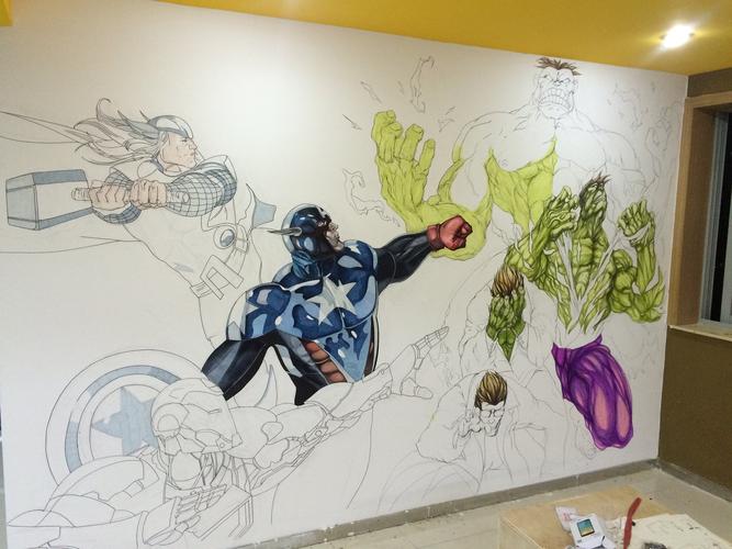 【健身墙绘简洁】的图片集,内容包含有体育健身体育运动系列墙绘素材8