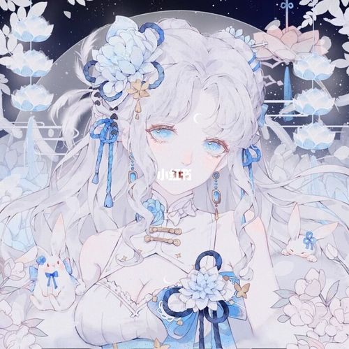 动漫头像‖仙气飘飘_动漫_仙气女生头像_素材_头像