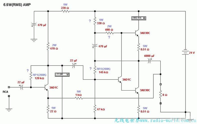 diyaudio有人用锗晶体管做了一台功放