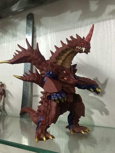 万代正版日版奥特曼怪兽软胶欧布奥特曼 dx魔王兽玛伽大蛇 20cm