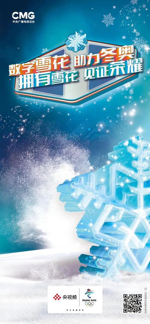 助力北京冬奥会央视频数字雪花互动项目上线
