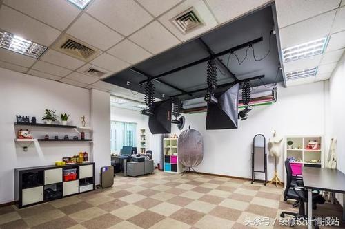 除了拍证件照不进摄影棚,这样的摄影棚装修还是第一次见