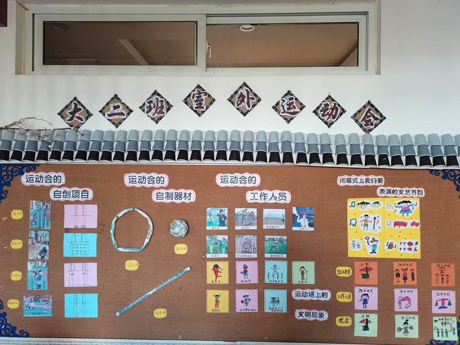 大二班践行课程"室外运动会"主题汇报