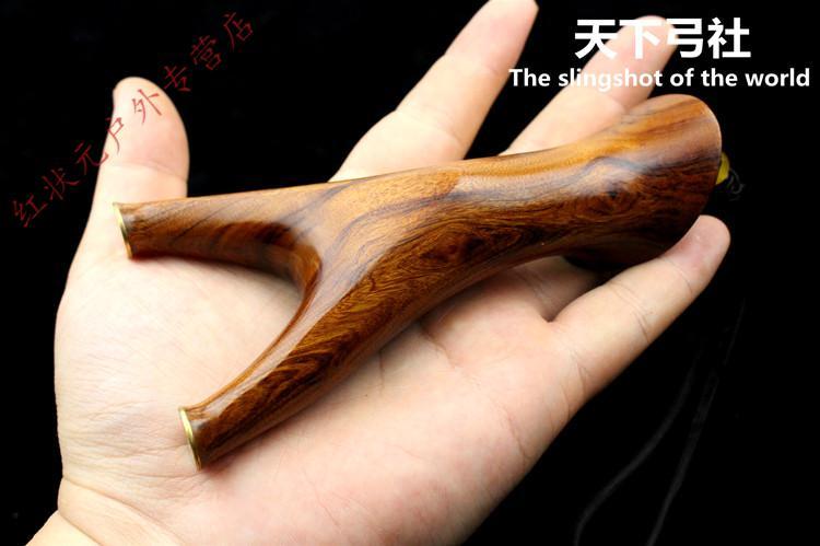 沙漠骆驼 弹弓木制沙漠铁刀锋实木原木头质纯手工制作