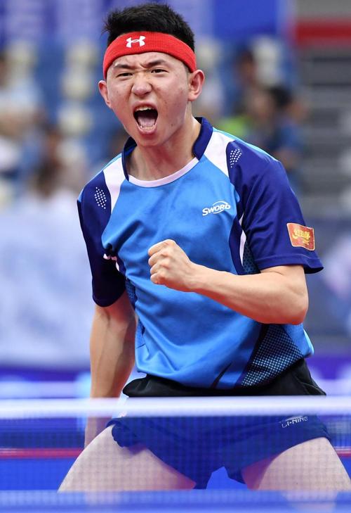 乒乓球丨全国锦标赛:梁靖昆胜张煜东
