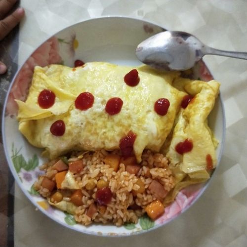 沐baby做的蛋包饭