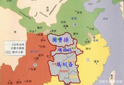 虽然由于曹操对南方的军事压力,孙刘联