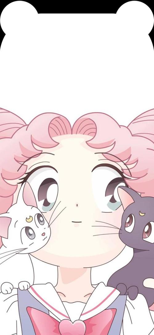 多彩壁纸319期|你们要的iphone刘海壁纸,可爱小耳朵壁纸