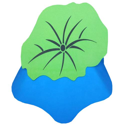 荷叶圆圆头饰小水珠头套卡通动物小鱼蜻蜓青蛙聚会装饰帽子