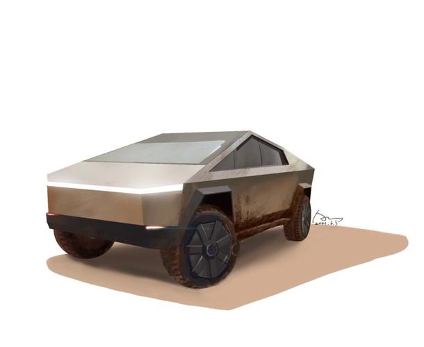 随手画的特斯拉