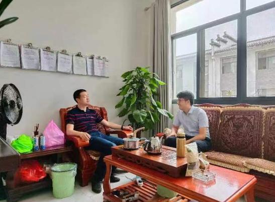 高安市大城镇深入开展谈心谈话活动