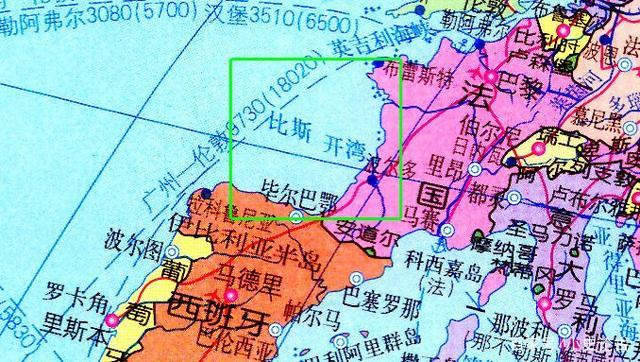 比斯开湾的重要地理位置