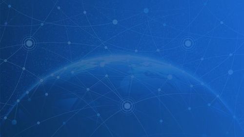 点线粒子科技感ppt背景图片 - 优品ppt