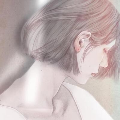 微信二次元短发女生头像