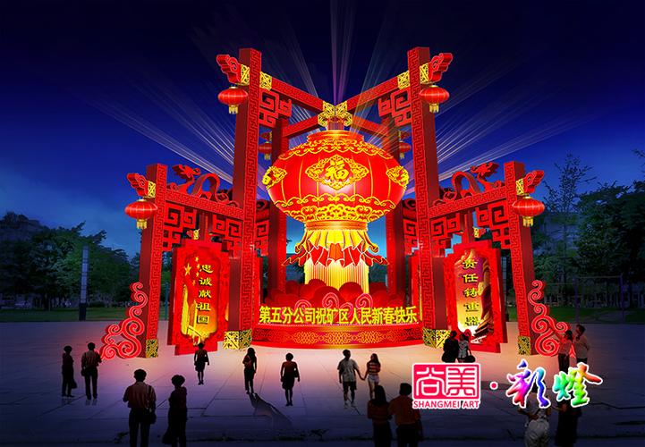 彩灯花灯设计施工图的简易画法