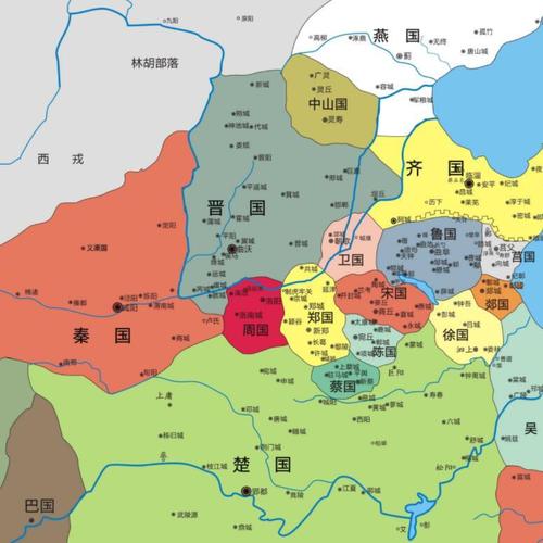 楚国,吴国,越国在东南争霸的时候,北方诸侯在干什么?