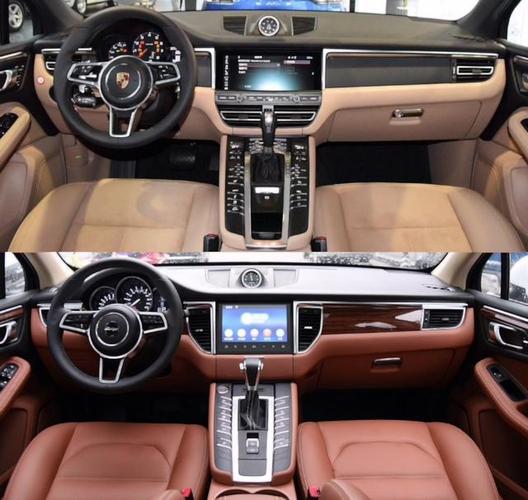 保时捷macan和众泰sr9内饰对比保时捷