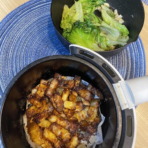 空气炸锅五花肉绝了