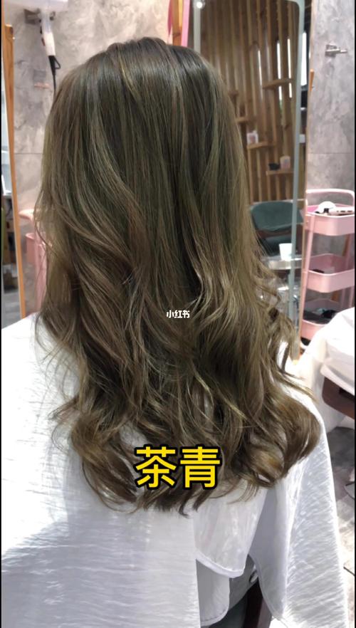 不需要漂的发色茶青色_亚麻色发色_时尚_发型