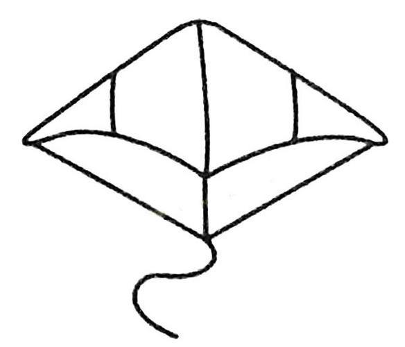 风筝简笔画大全及画法步骤