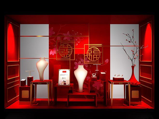 珠宝橱窗陈列