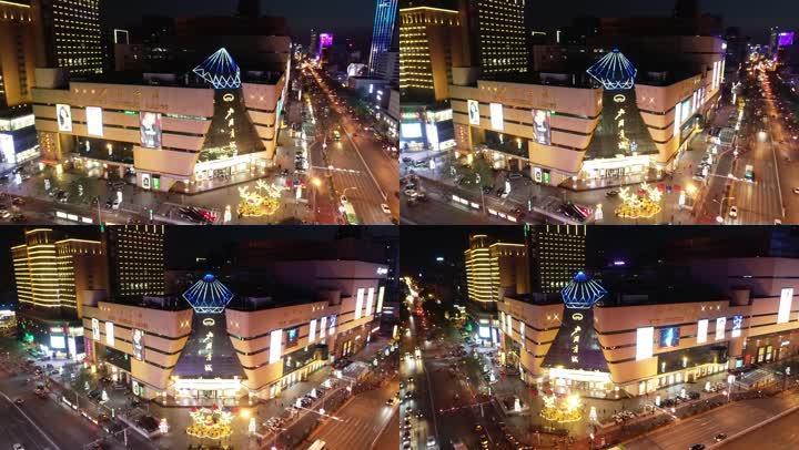 石家庄北国商城夜景