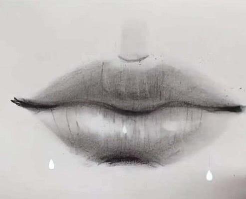 素描嘴唇的正确步骤!只要了解这几点,什么样的唇形都能画出来