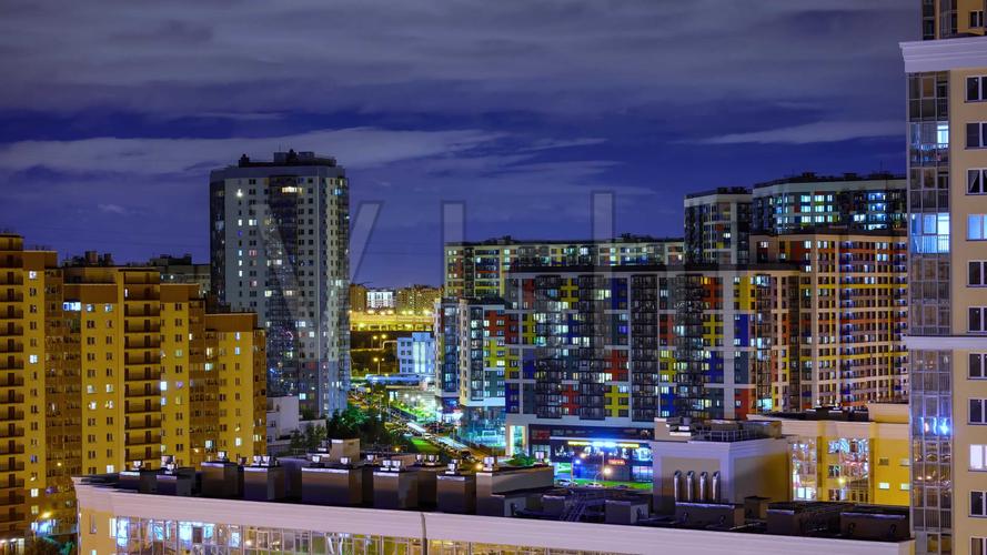 4k万家灯火楼房灯光夜景_3840x2160_高清视频素材下载(编号:5148238)
