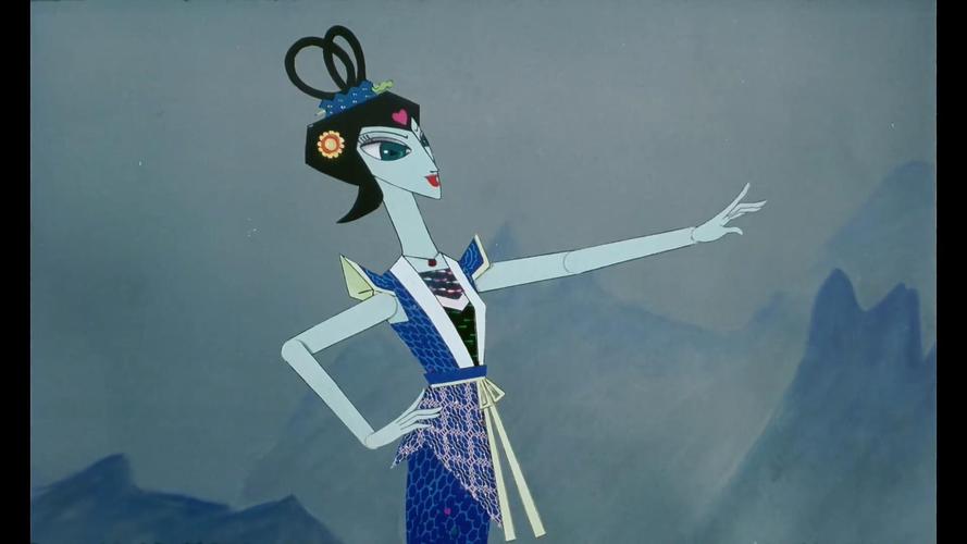 青蛇精是20世纪80年代末国产动画片《葫芦兄弟》的续集《葫芦小金刚》