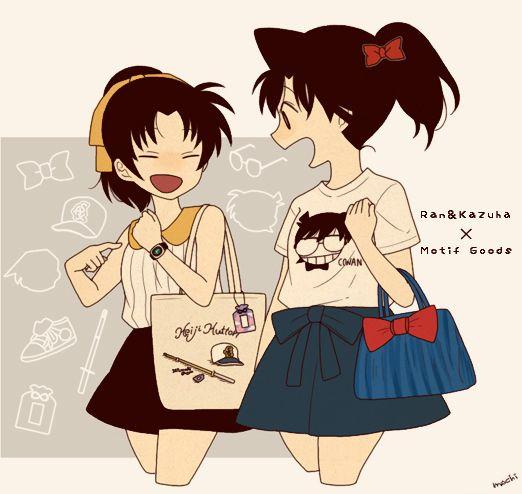 名侦探柯南 和兰 远山和叶 毛利兰