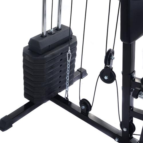 厂家供应健身器材组合力量器家用单人综合训练器拉伸健身器械