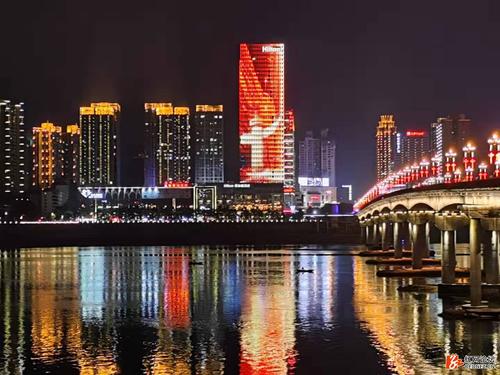 株洲夜景让人陶醉
