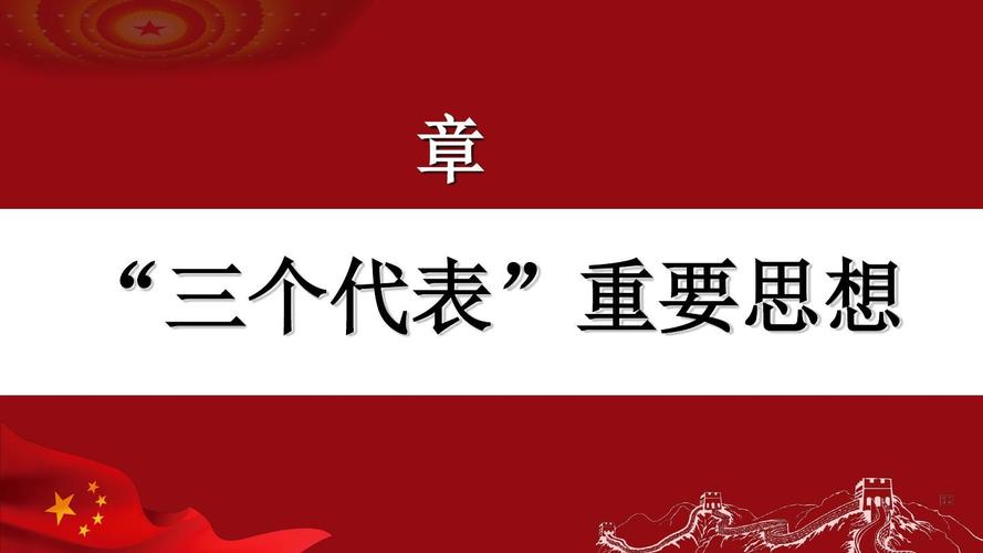 2018版第六章--"三个代表"重要思想[优质ppt]