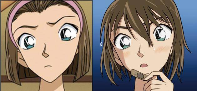 《名侦探柯南》园子换发型了!首次放下刘海网友力赞"好美呀"