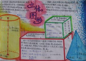 初一立体图形手抄报 初一手抄报