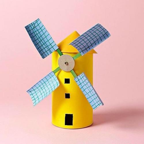 com #变废为宝#废物利用#卷纸筒手工作品 duitan