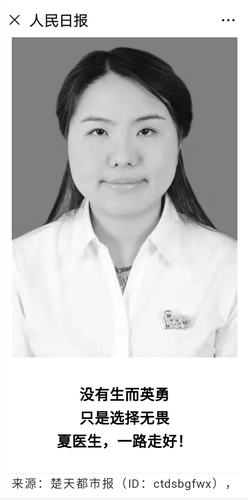 悼夏思思——抗疫感人故事17