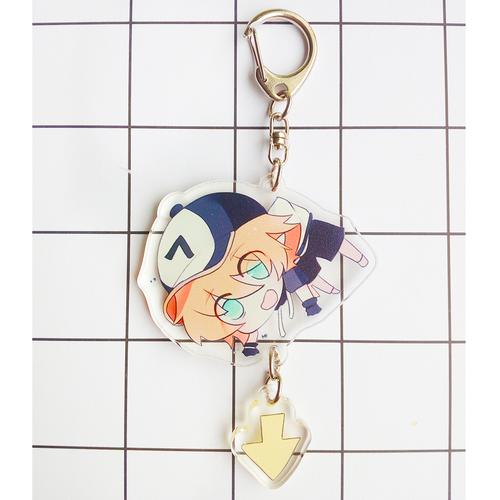 凹凸世界周边_凹凸世界周边挂件金 格瑞 雷狮 安迷修亚克力钥匙扣书包